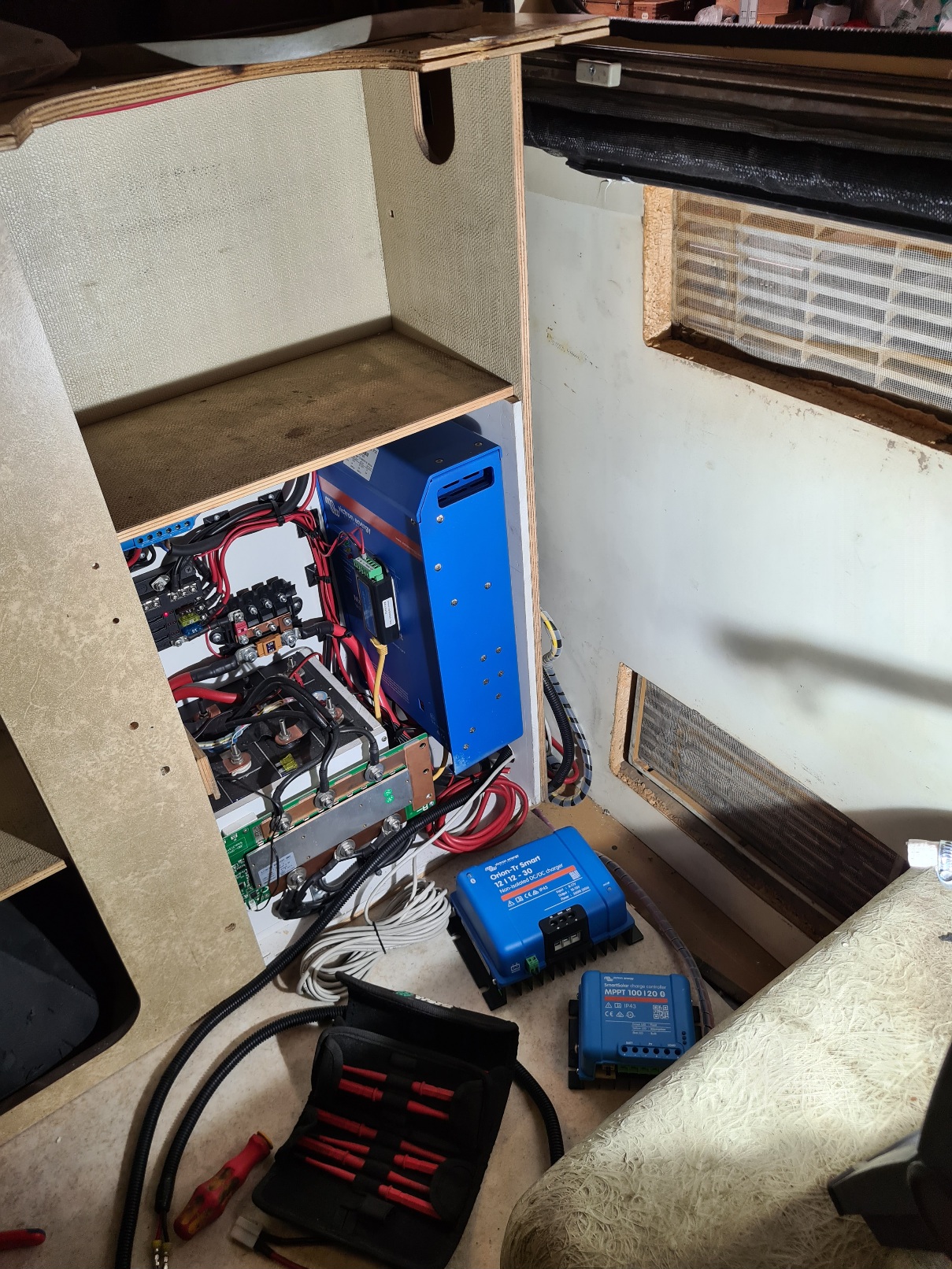 Vorbereitung fur den Ladebooster