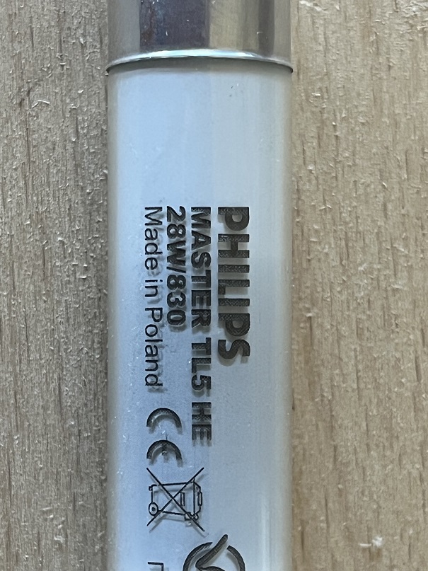 Hier die verbaute Leuchte